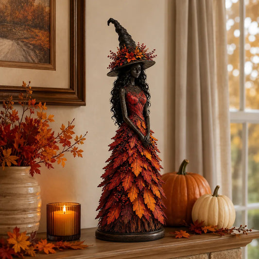 🔥ÚLTIMO DÍA 50% DTO. - 🧙‍♀️Figura de Bruja de Otoño Encantado (📦Compra 2 Envío Gratis)