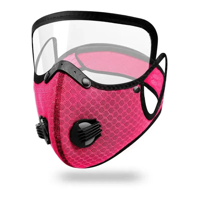 Mascarilla antipolvo con filtro de carbono reutilizable – Diseñada para estilos de vida activos