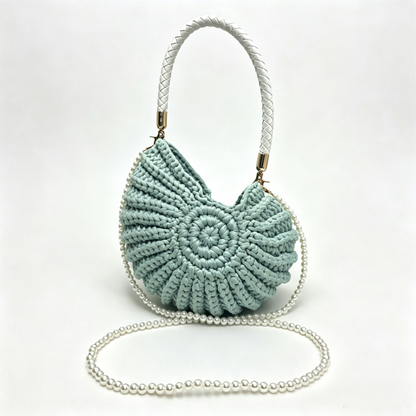 2026 Radiant Nautilus Shell Bag 🐚 — Carry the Magic of the Deep Blue