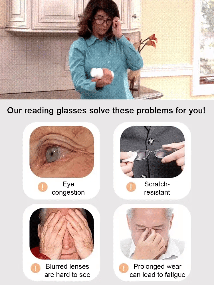 2026 Ultra Light Anti Blue Presbyopic Glasses