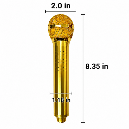Shower microphone