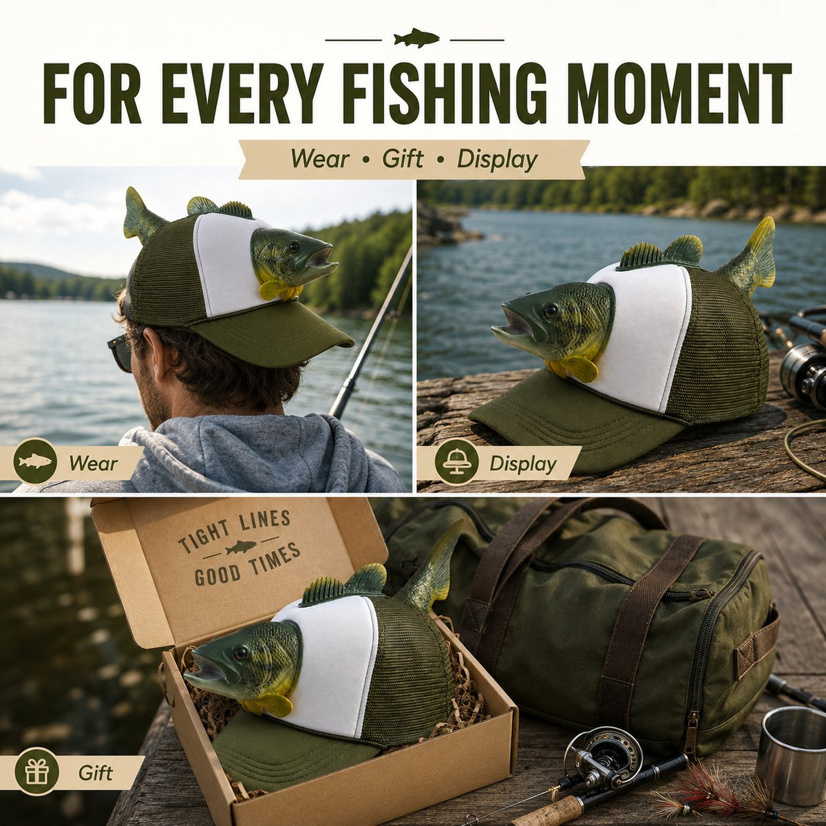 🎣 A Serious Hat for a Serious Fisherman🎣