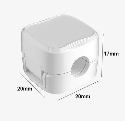 🔥Magnetic cable organizer, simple and secure adhesive cable management.