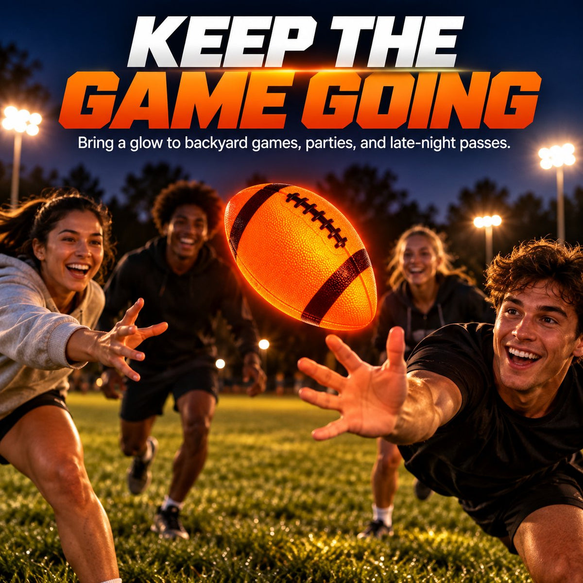 🏈 Light-Up Football