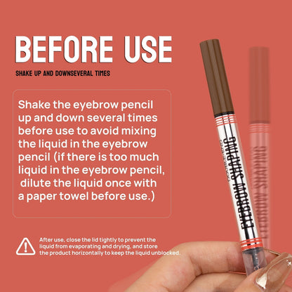 🔥✨BUY 1 GET 1 FREE!!2-in-1 Brow Pen and Sealing Brow Gel for Real Fuller Eyebrows🥳