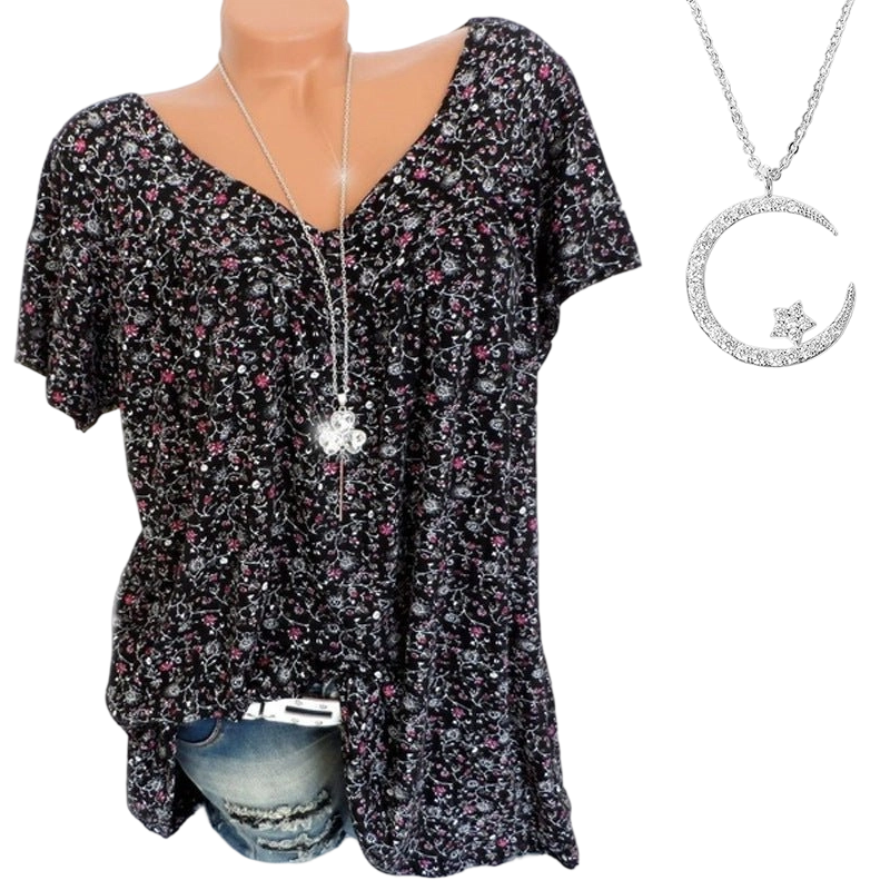 🎉Last Day Promotion-60% OFF🍃Spring & Summer Fashion Print Short Sleeve T-Shirt🍃Delivered within five working days