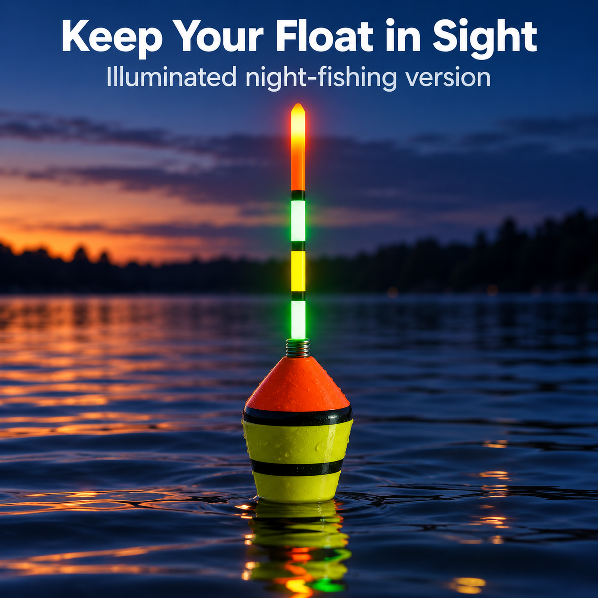 🎣Spring-Loaded Fishing Float with Adjustable Sensitivity