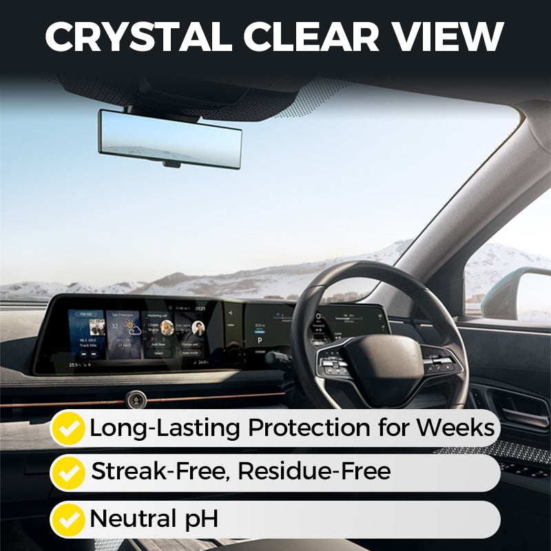💥 BUY 2 GET 1! ❄️ Micromolecular Anti-Fog Coating Wiper – Keeps Your Windshield Clear & Fog-Free 🧽✨