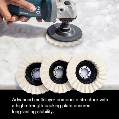 🎁 50% Off for a Limited Time 🎁 ✨ Wool Felt Flap-Style Polishing Disc