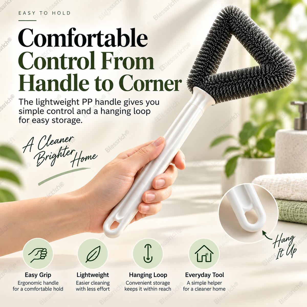 Triangle Screen Cleaning Brush