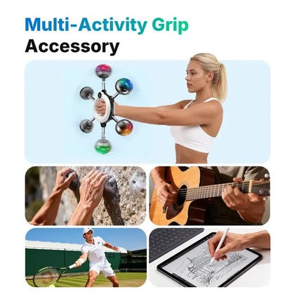 360° Rotating Wrist & Forearm Strength Trainer – Grip & Arm Exerciser