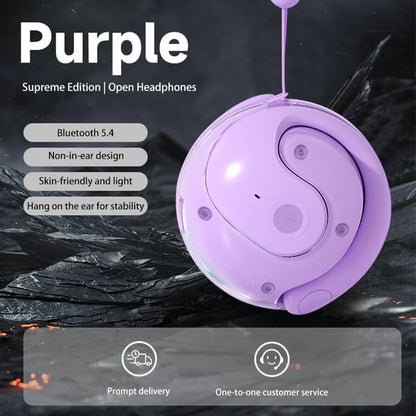 🏆#1 Best Seller ⏰Limited Time 50% OFF 💎AI Translation Wireless OWS Bluetooth5.4 Earphones (Fit iOS & Android)