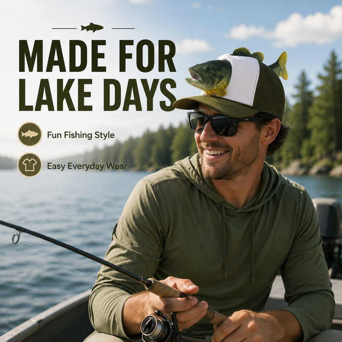 🎣 A Serious Hat for a Serious Fisherman🎣