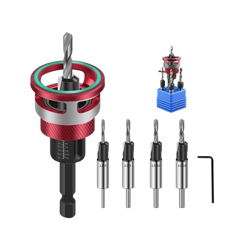Two-Flute Counterbore with Depth Stop