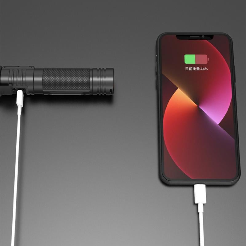 Flashlight with adjustable light range