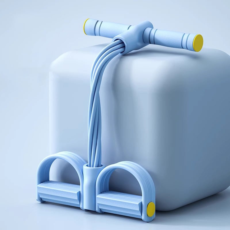 💪Último dispositivo de resistencia de pedal de 8 tubos para 2026 - Dispositivo de resistencia de pedal desmontable y ajustable