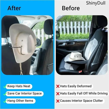 Car Seat Cowboy Hat Organizer