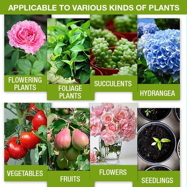 🌿 Plant Food Supplement for Greener Leaves, Blooms & Garden Care