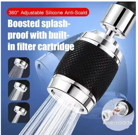 🔥 Grifo de cocina giratorio con filtro potenciador a prueba de salpicaduras