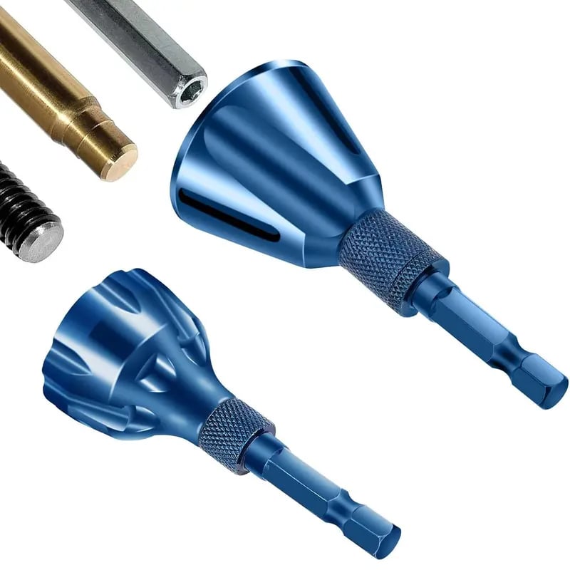 Herramienta de desbarbado exterior de chaflanes – Recortadora de bordes de carburo de tungsteno de 3 hojas