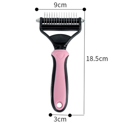 ⏰🔥 Professional Pet Shedding Comb – Effectively Removes Loose Hair 🐾✅