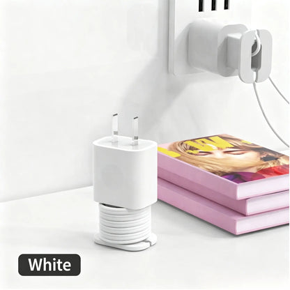💥Buy 1 get 1 free 🔥2-in-1  Charger Protector with Cord Wrap for 18W/20W Adapters ✅