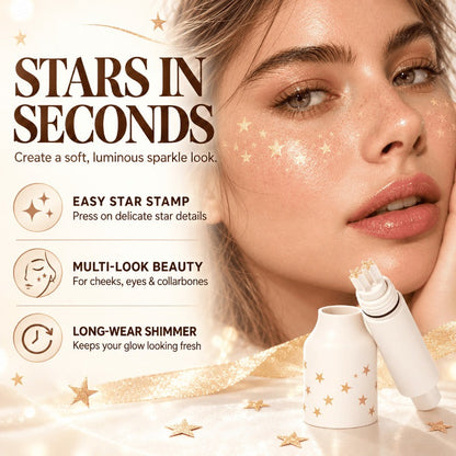 Glitter Star Makeup Stamp