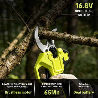 🌿 Cordless Electric Pruning Shears ✂️ – Powerful 1.25" Cutting Capacity for Effortless Trimming 🔋