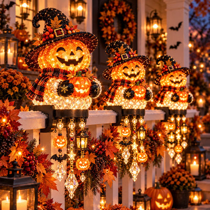 🎃 🎃Halloween Porch Magic Cascade Railing Lights
