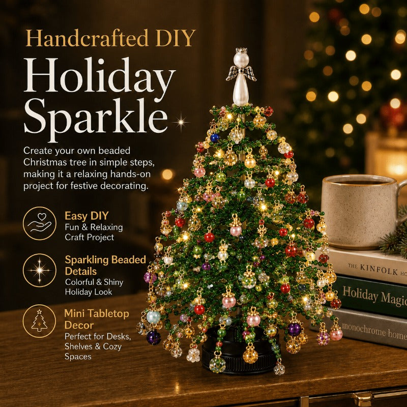 DIY Beaded Holiday Tree Kit