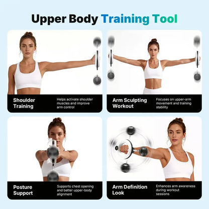 360° Rotating Wrist & Forearm Strength Trainer – Grip & Arm Exerciser