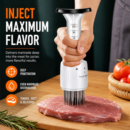 2 in 1 Meat Marinade Injector