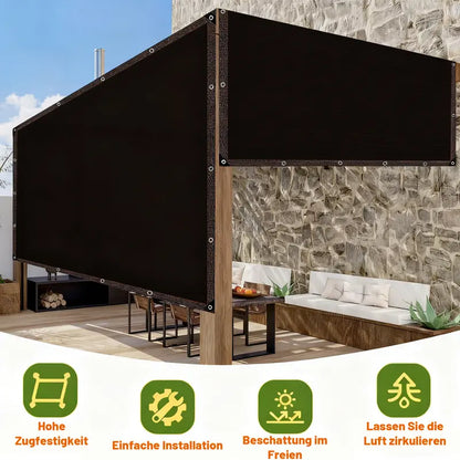90% Sun Block Outdoor Shade Cloth – 10 × 13 FT