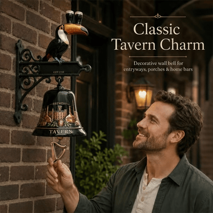 🔥HOT SALE 49% OFF🎉🍺Vintage Celtic Toucan Wall Bell – Classic Tavern Decor For Entry & Home Bar