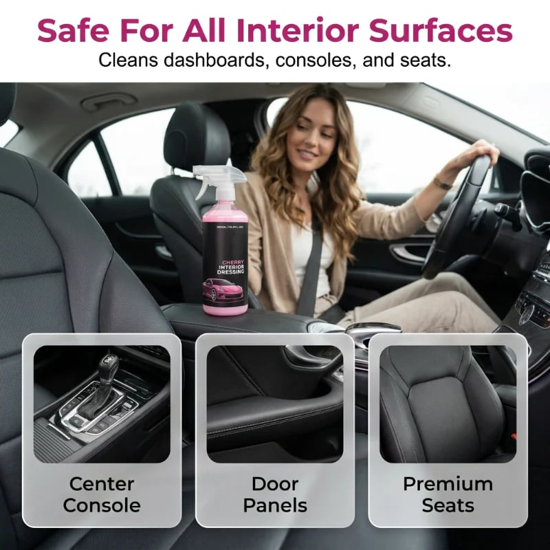 Aerosol limpiador multisup erficie para interiores de coche