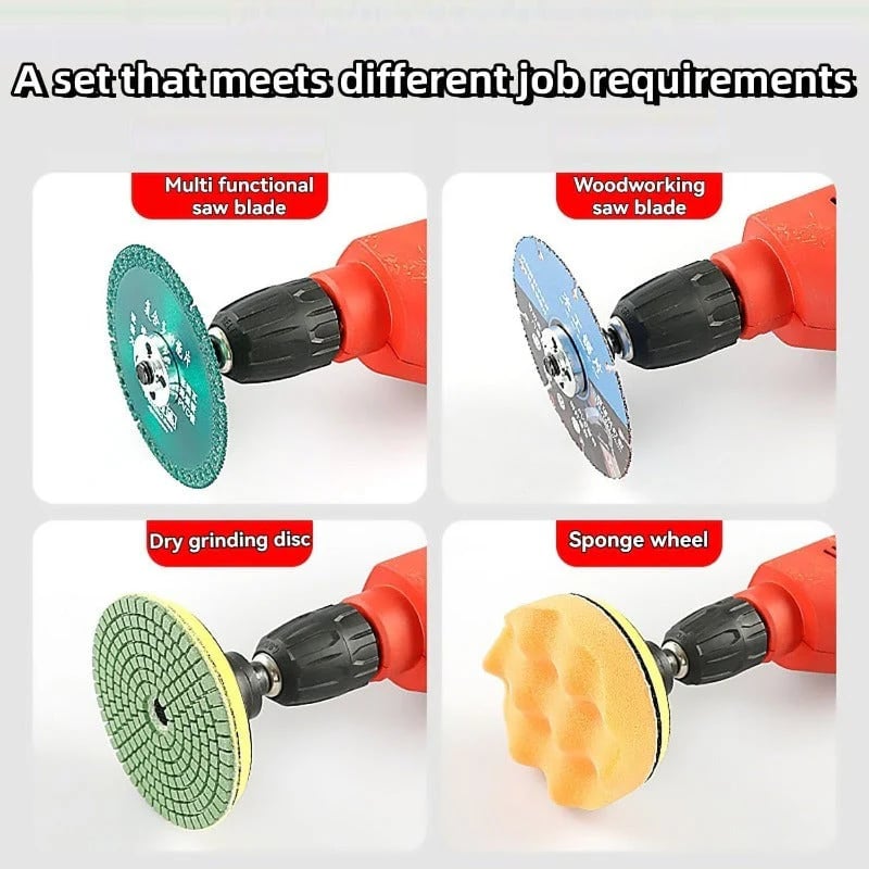 📢📢49% OFF !! ⏰Drill To Grinder Adapter Kit