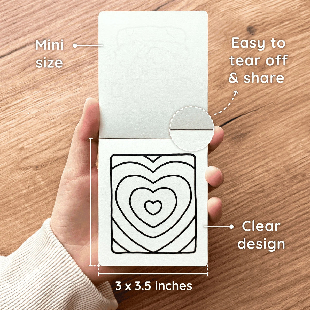 🎨 Mini Coloring Book – Stress Relief, Food & Drink & Comfy Patterns