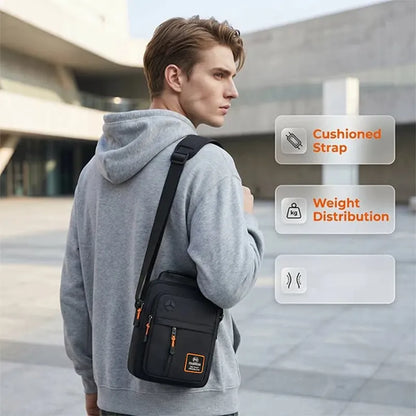 🎉 2026 Sale — Over 34200 Sold! 📢Men's Lightweight Oxford Shoulder Crossbody Bag｜Water-resistant Multi-Pocket Commuter Sling Bag ✨