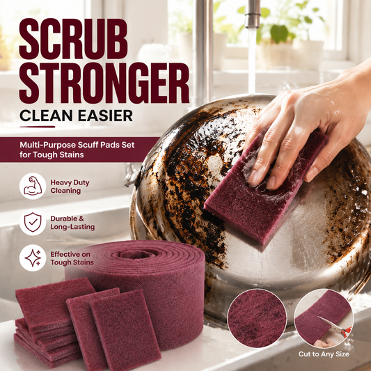 🔥Last Day 49% OFF -Multi-Purpose Scuff Pads Set for Tough Stains