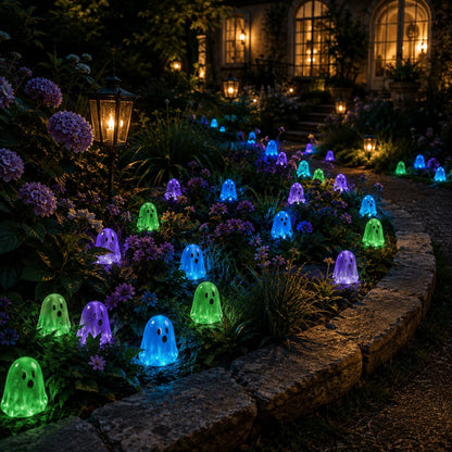 💥 From Only $9.99 👻 Glow-in-the-Dark Mini Ghosts – 8-Colour Halloween Mix