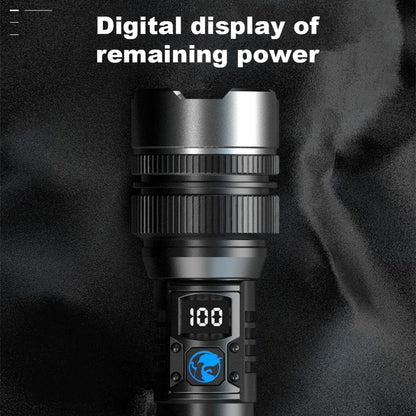Flashlight with adjustable light range
