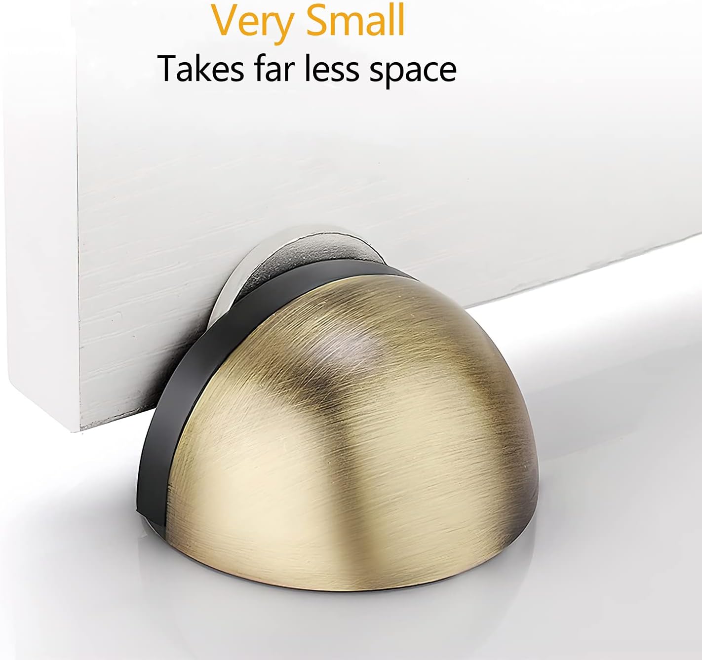 HOT SALE🔥  Hidden Stainless Steel Rubber Dual-use Door Stopper Door Holders