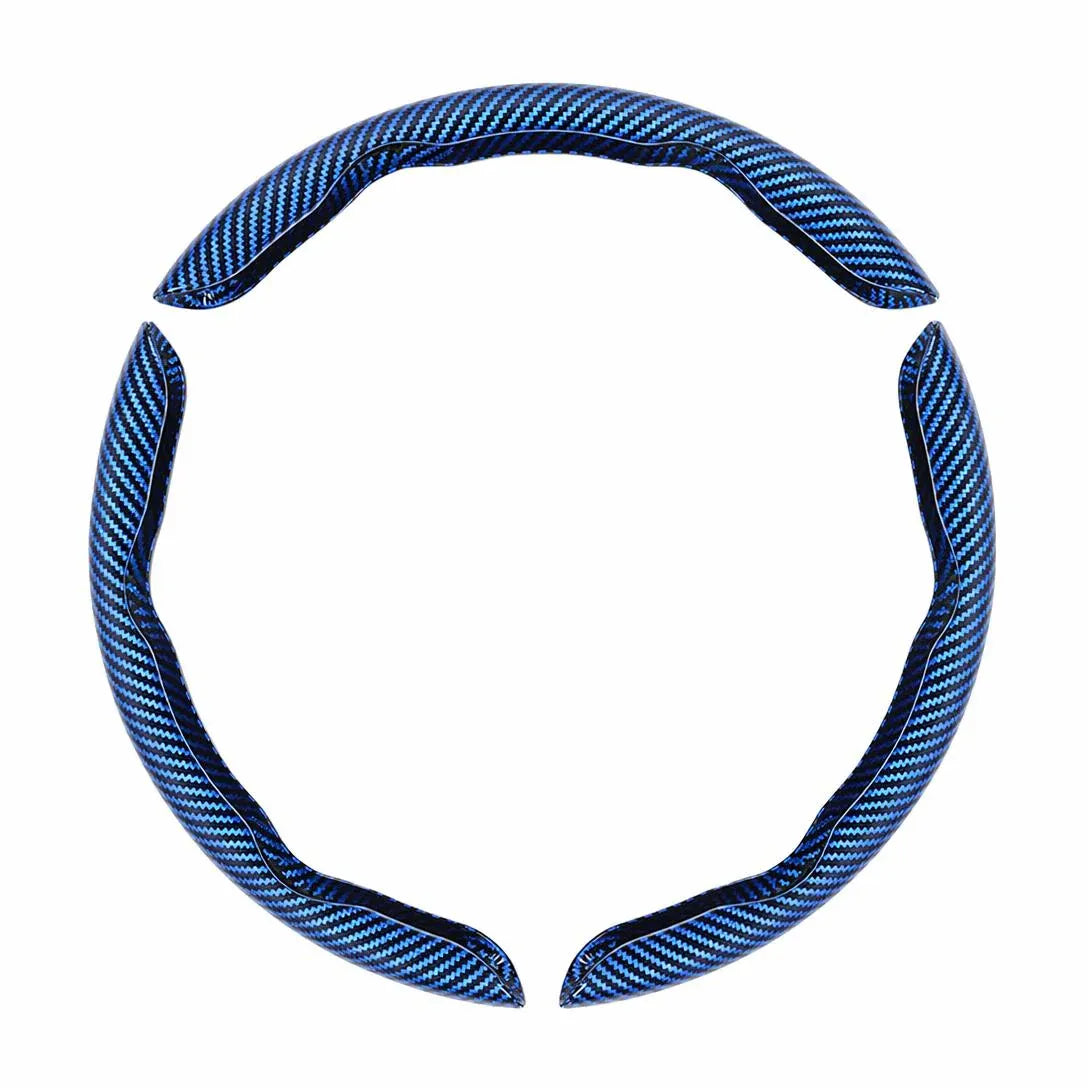 🎉Non-Slip Half Cover Car Steering Wheel Protector | Easy Clip On Installation