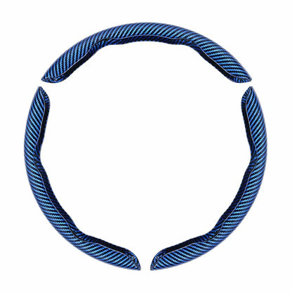 🎉Non-Slip Half Cover Car Steering Wheel Protector | Easy Clip On Installation