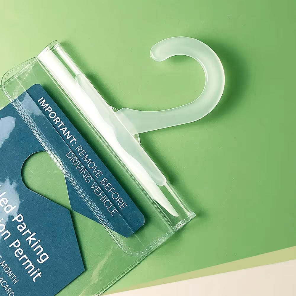🔥🚗 Handicap Parking Placard Holder( 2 Pcak )🔥(Excluding blue cards)