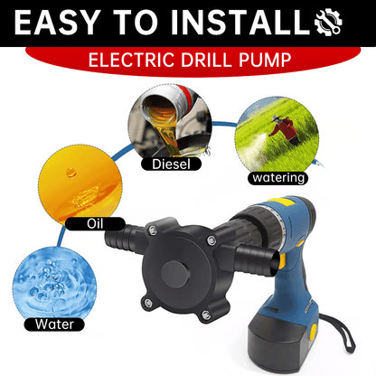💯Portable Electric Drill Pump