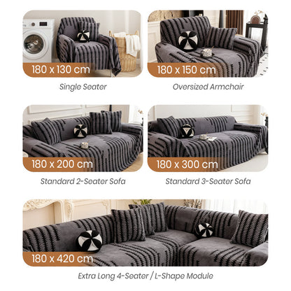 🔥NEW YEAR 50% OFF Sale!🔥Soft Plush Non-Slip Couch Cover