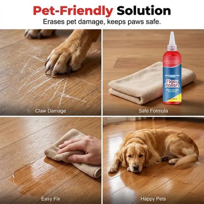 📢 Floor Polish – Scratch Repair, Non-Greasy, Long-Lasting 🔧
