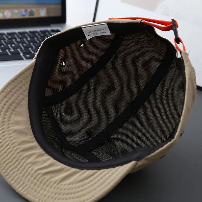 Vintage Japanese Streetwear Cap | Lightweight Retro Duckbill Hat