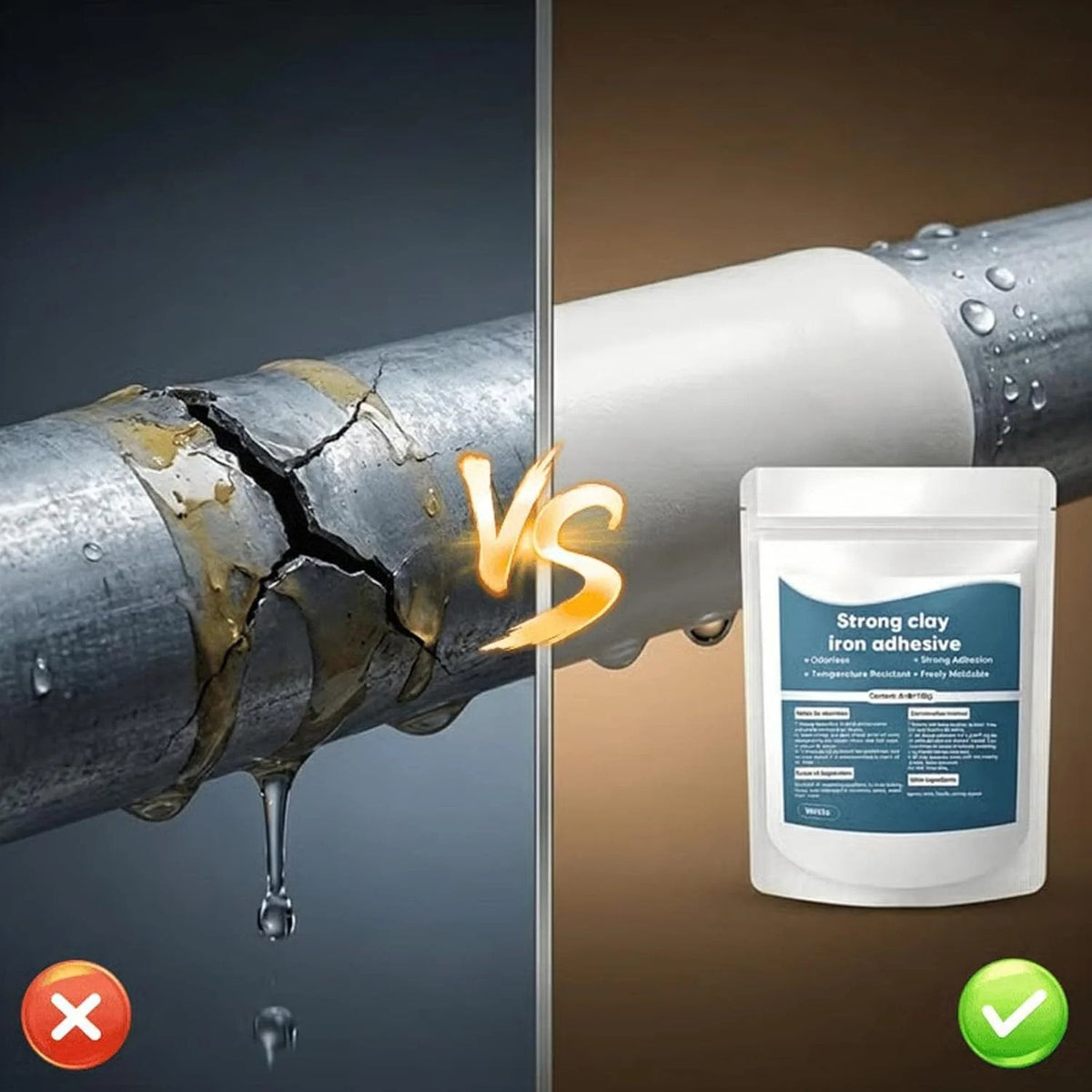 🔥GET 50% OFF NOW🔥 Waterproof Heat-Resistant Epoxy Putty Repair Kit